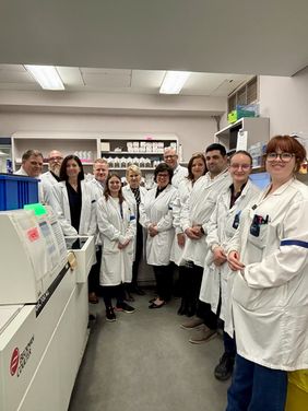 Visite de l'équipe du laboratoire au Centre multiservices de santé et de services sociaux de Sainte-Agathe 